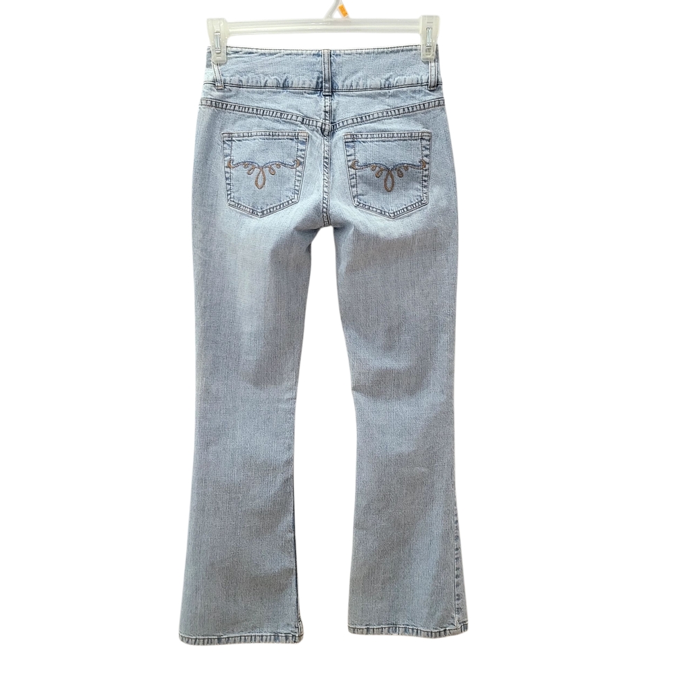 Women's Victoria Secret Bootcut London Jean With Butt Lift Panel Size 2 - Picture 2 of 12